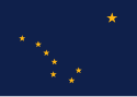 پرچم Alaska Territory