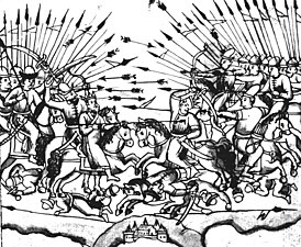 Битва царя Кучума с войском Едигера и Бекбулата