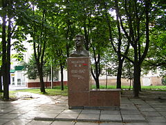 Sovjetisk monument fra Anden Verdenskrig i Slavuta