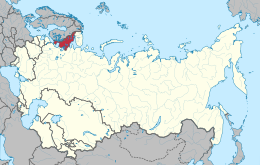 Repubblica Socialista Sovietica Carelo-Finlandese - Localizzazione