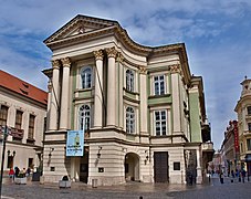 Teatro Estatal de Praga, lugar donde se estrenó la ópera Don Giovanni, compuesta y dirigida por Mozart, en 1787