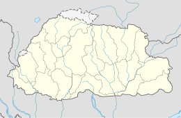 Mappa di localizzazione: Bhutan