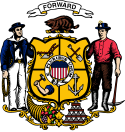 Coat of arms of Wisconsin.