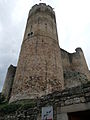 Les archères symboliques de 6,80 m du château de Najac.