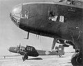 Handley Page Halifax Bomber in Ägypten, von der 113. Staffel auf RAF Aqir, 1946/47