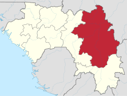 Kankan Region in Guinea