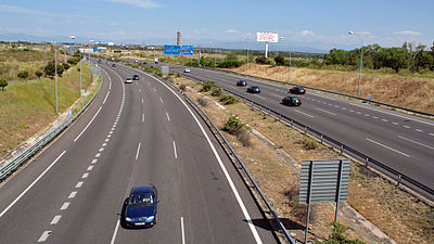 The M-40 autopista (motorway) is one of the beltways serving Madrid. It is one of the few non-toll autopistas of significant length.