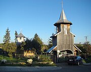 Wooden church in Bordea