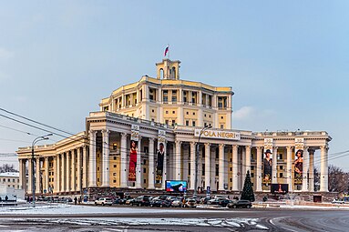 Театр Красной Армии, Москва, архитекторы К. С. Алабян и В. Н. Симбирцев