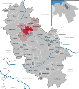 Kaart van Selsingen