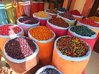 Souk i Marrakech.