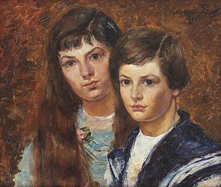 Նկարչի երեխաները, 1914 թվական