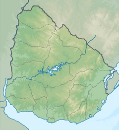 Cerro de las Ánimas ligger i Uruguay