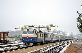 Дизель-поезд ДР1А-161 советской постройки
