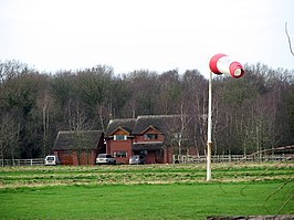 Het vliegveldje in Taverham