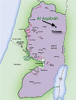 Aqabah in Area C of West Bank, under Israeli control.