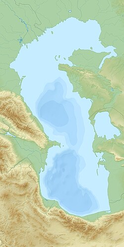 وسطی ایشیاء پر روسی فتح is located in Caspian Sea