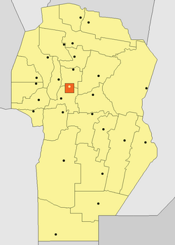 موقعیت شهر "کوردوبا" ایالت کوردوبا