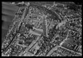 Luchtfoto van Amersfoort voor de Tweede Wereldoorlog (tussen 1920 en 1940).