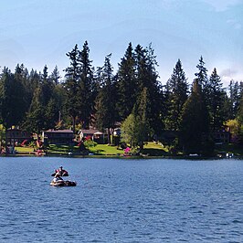 Pine lake in Sammamish