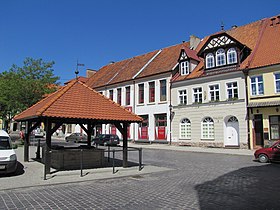 Reszel historic city center