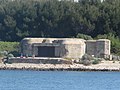 Blockhaus du cap Bateguier sur l'île Sainte-Marguerite.