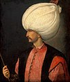 16th century, Suleiman I, wearing the Ottoman imperial turban, known as kavuk (tr)
