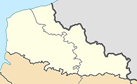 Escarmain trên bản đồ Nord-Pas-de-Calais