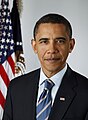 Ritratto presidenziale di Barack Obama nel 2009