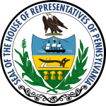 Description de l'image Seal of the Pennsylvania House of Representatives.svg.