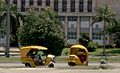 Cocotaxis en La Habana, Cuba.