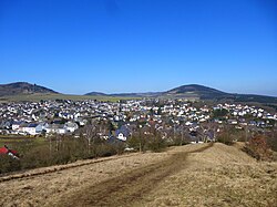 Ettringen seen from the southeast