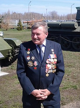 Григорий Кириченко в Парковом комплексе истории техники в Тольятти