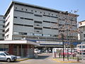 Antigua fachada del hospital en Providencia.