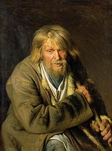 Ông già và cái gậy chống (Old man with a crutch, 1872)