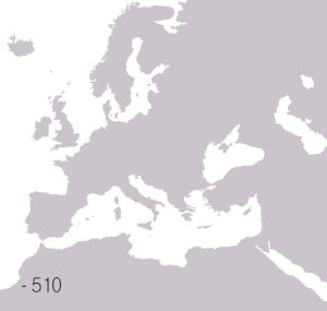   Roma Respublikası   Roma imperiyası   Bizans İmperiyası   Qərbi Roma imperiyası