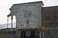 Skopje i juli 1979 - den gamle jernbanestasjonen står nå som monument for jordskjelvet 26-07-1963