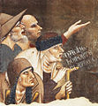 Андреа Орканя, детайл от фреска в Базилика „Санта Кроче“ (Флоренция)