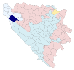 Босански-Петровац на карте