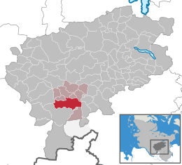 Kisdorf Kisdörp – Mappa