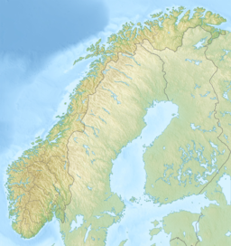 Skjomen is located in Norway