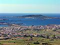 Île de Salvora, la Galice, l'Espagne. Lieu d'origine des Mariño.