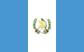 Bandera de Guatemala desde 1968.