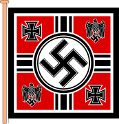 Флаг государственного военного министра и главнокомандующего вооружёнными силами 1935—1938