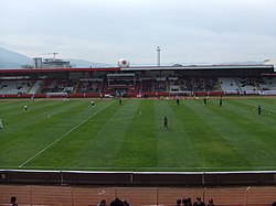 Samsunspor–Malatyaspor-mérkőzés a stadionban 2009. március 22-én