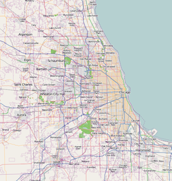 Prairie Avenue District is located in Chicago metropolitan area