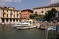 Malcesine harbour.