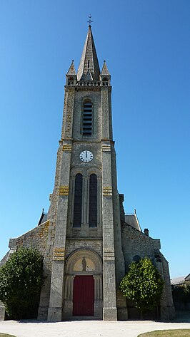 Kerk van Saint-Vincent-sur-Oust