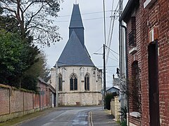 Chevet de l'église.