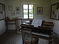 Piano Steinbach de Gustav Mahler na Komponierhäuschen ("cabana de composición").